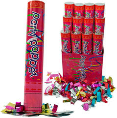 Party Popper Confetti Cannon Twist-to-Shoot Wedding Birthday Shooter Blaster 12"