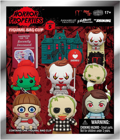 Monogram: Horror Properties 3-D Foam Figural Bag Clip Blind Bag - Series 5