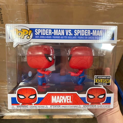 Funko Pop! Spider-Man Imposter Pop! Vinyl Figure 2-Pack – Entertainment Earth Exclusive