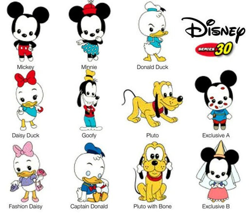 Monogram: Disney 3D Figural Keyring Blind Bag Series 30