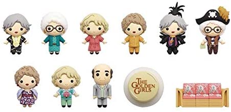 The Golden Girls 3D Figural Keyring Blind Mystery Bag
