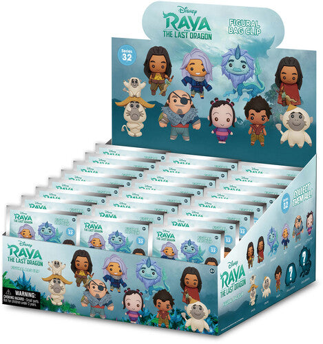 Raya and the Last Dragon 3D Foam Collectible Figural Bag Clip Mystery Bag