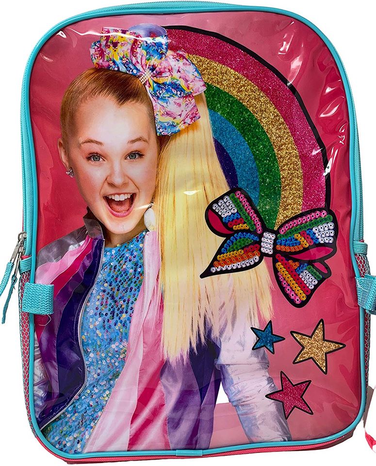 Jojo Siwa: 16" Backpack - Detachable Insulated Lunch Bag