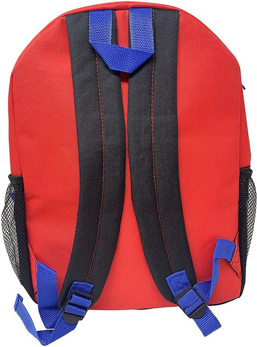 Spiderman: 16" Backpack - Detachable Insulated Shaped Lunch Bag