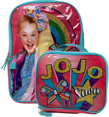 Jojo Siwa: 16" Backpack - Detachable Insulated Lunch Bag