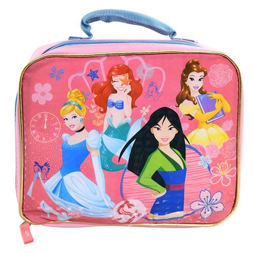 Disney Princess Shoulder Strap Light Pink Insulated Lunch Box School B —  Beyond Collectibles