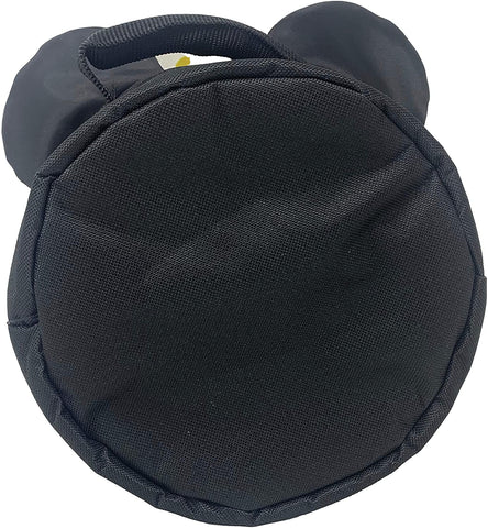 Mickey Mouse - Lunch Bags - Shiny PVC Round Lunch Bag with Ears & Bow