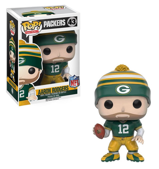 Funko POP NFL: Football AARON RODGERS (PACKERS) #43 Vinyl Figure