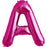 Giant 34" Mylar Hot Pink Foil Letter Balloons **HELIUM/AIR ARE NOT INCLUDED**