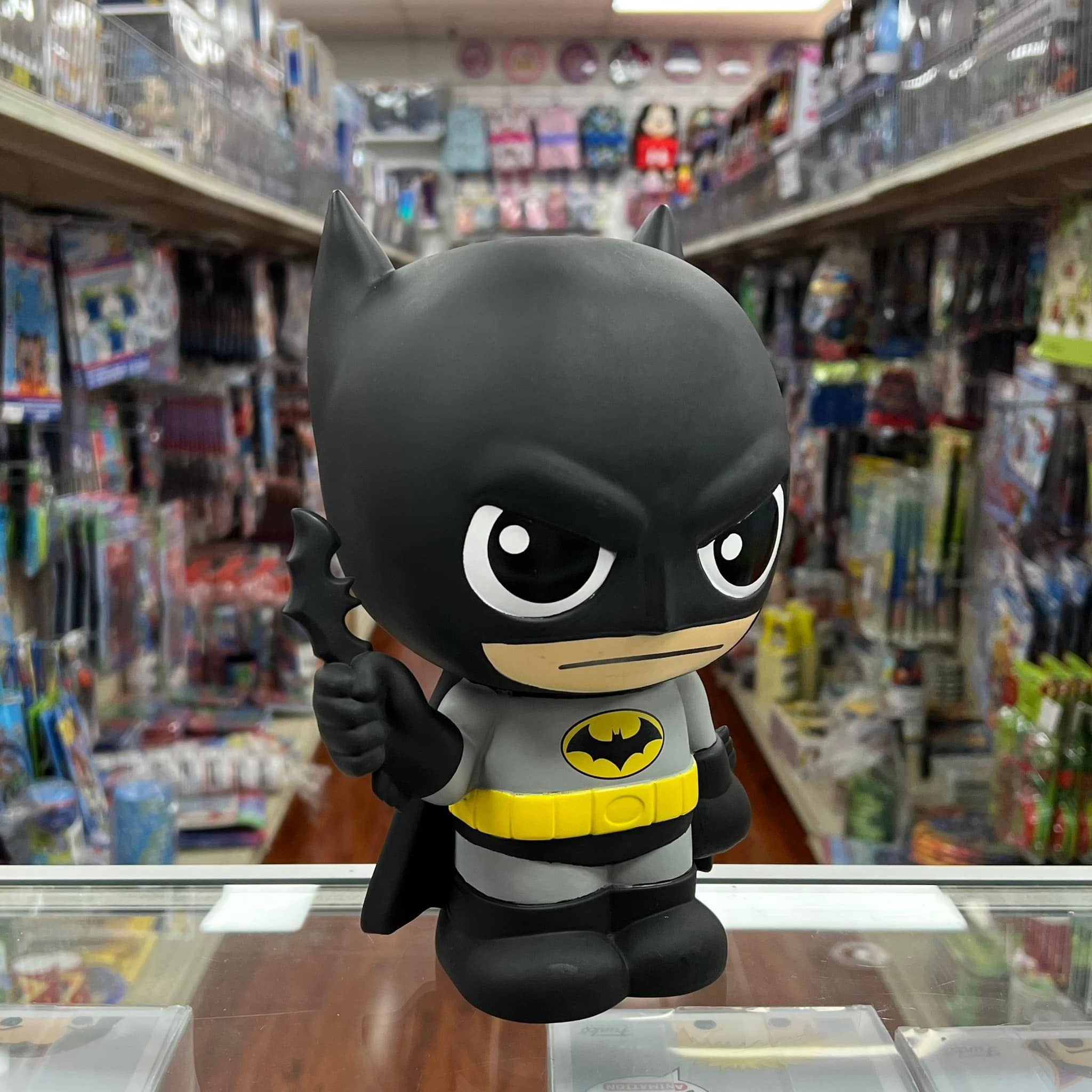 Monogram: DC - BATMAN Figural Coin Bank 9"x 7"x 5"