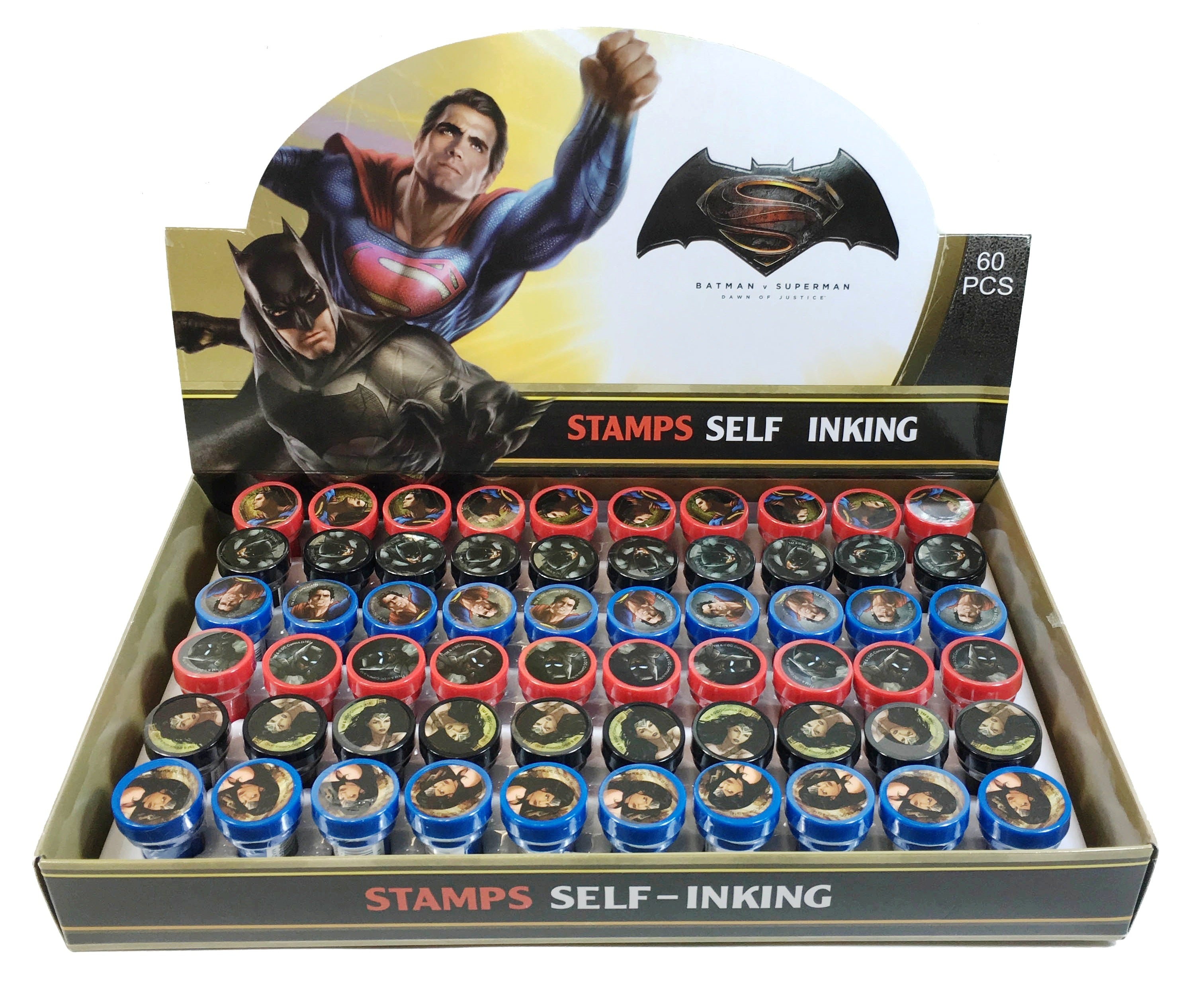 Batman v Superman Stampers Party Favors