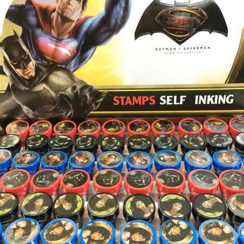 Batman v Superman Stampers Party Favors
