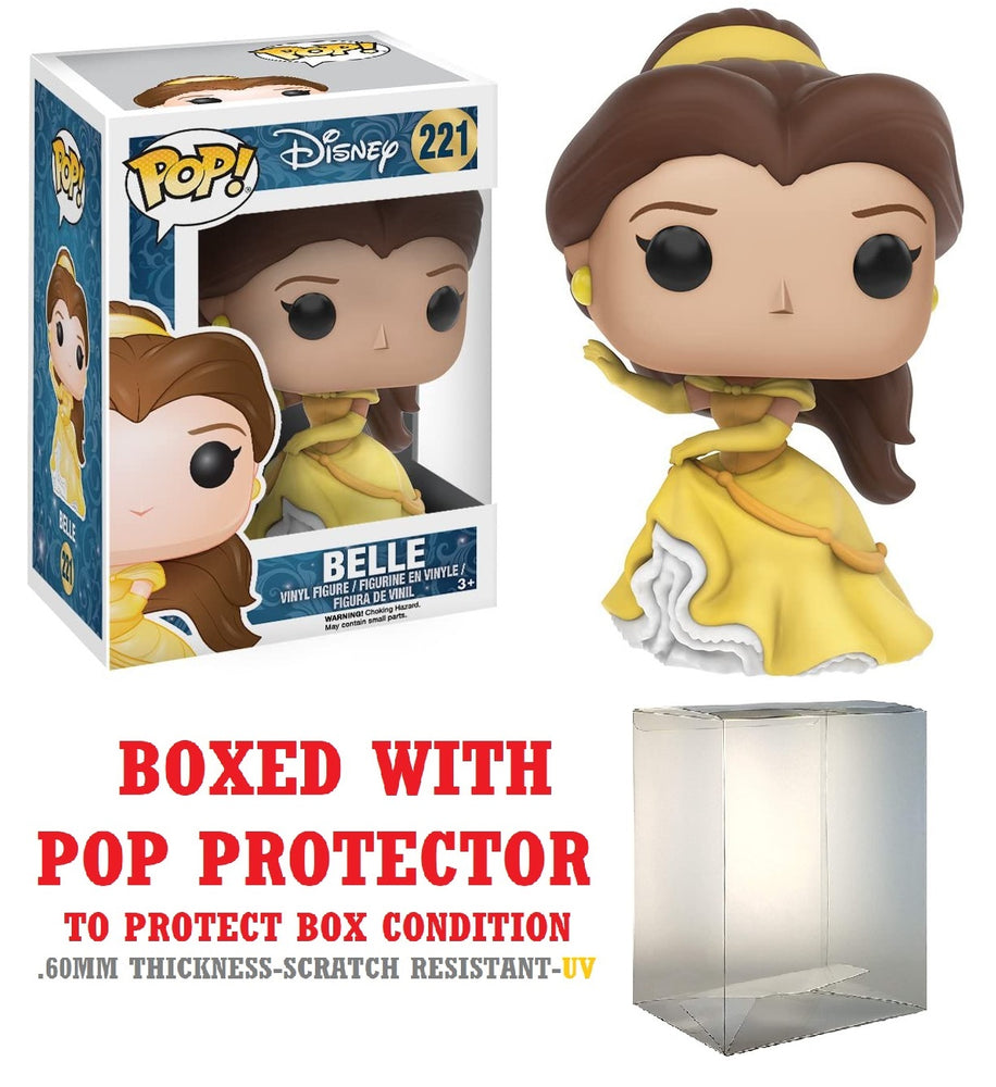 Funko Pop! Disney Princess BELLE- (YELLOW DRESS) #221 Vinyl Figure