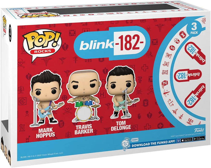 Funko Pop! Blink-182 What's My Age Again? Pop! Vinyl Figure 3-Pack