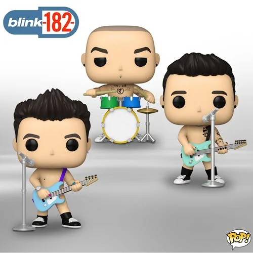 Funko Pop! Blink-182 What's My Age Again? Pop! Vinyl Figure 3-Pack