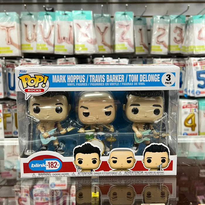 Funko Pop! Blink-182 What's My Age Again? Pop! Vinyl Figure 3-Pack