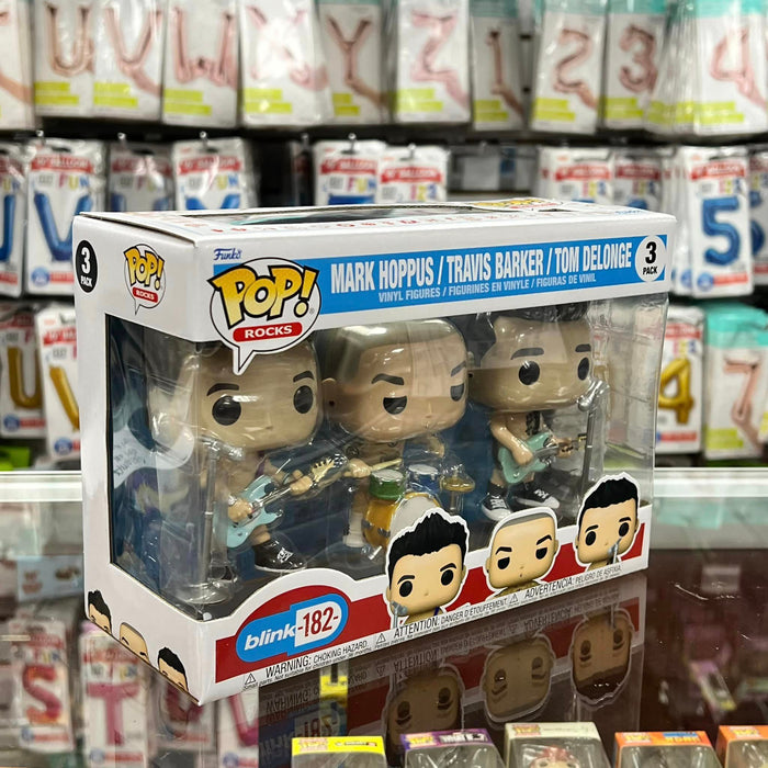 Funko Pop! Blink-182 What's My Age Again? Pop! Vinyl Figure 3-Pack