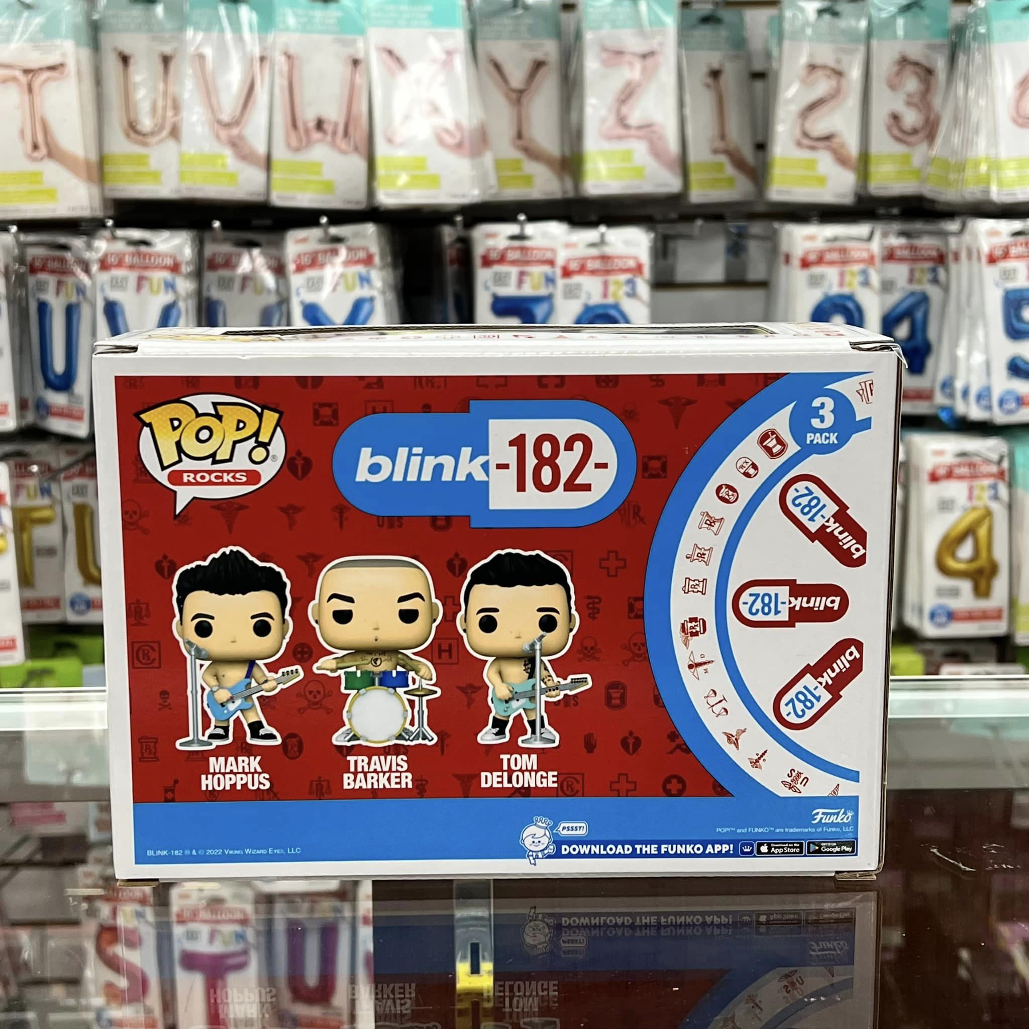 Funko Pop! Blink-182 What's My Age Again? Pop! Vinyl Figure 3-Pack