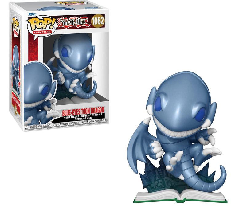 Funko POP! Animation: Yu-Gi-Oh - Blue Eyes Toon Dragon Vinyl Figure #1062