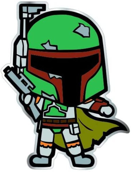 Star Wars Boba Fett Enamel Pin