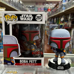 Funko Pop Star Wars - Boba Fett Vintage Exclusive SPECIAL EDITION STICKER!