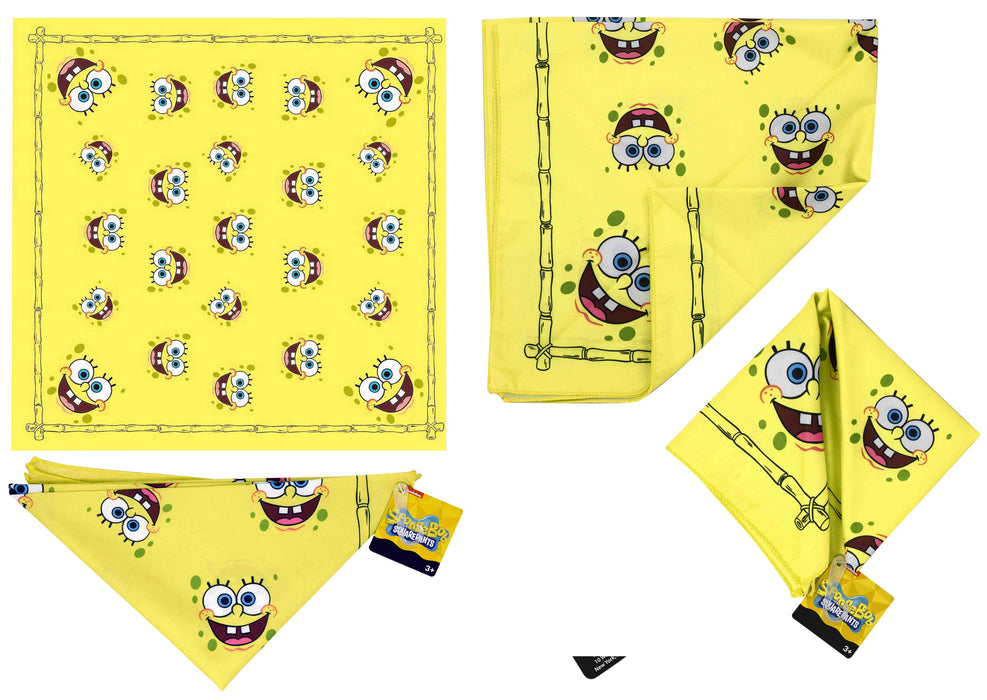 Spongebob Squarepants - Kids Bandana Face Mask Scarf Headband