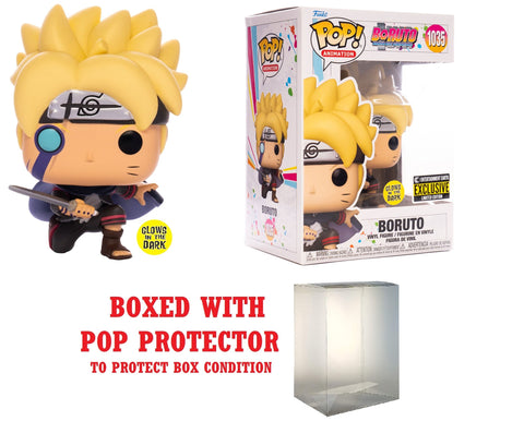 Funko Pop! Animation: Boruto - Boruto with Marks Vinyl Figure (GLOWS IN THE DARK) ENTERTAINMENT EARTH EXCLUSIVE