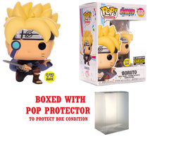 Funko Pop! Animation: Boruto - Boruto with Marks Vinyl Figure (GLOWS IN THE DARK) ENTERTAINMENT EARTH EXCLUSIVE