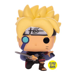 Funko Pop! Animation: Boruto - Boruto with Marks Vinyl Figure (GLOWS IN THE DARK) ENTERTAINMENT EARTH EXCLUSIVE