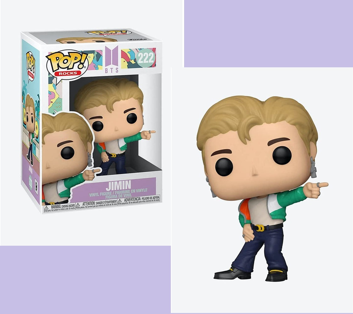 Funko Pop Rocks: BTS - Dynamite - JIMIN Vinyl Figure #222