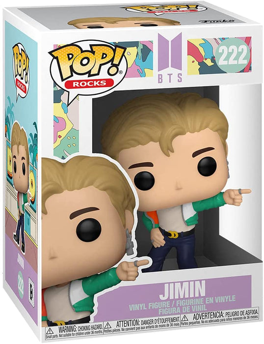 Funko Pop Rocks: BTS - Dynamite - JIMIN Vinyl Figure #222