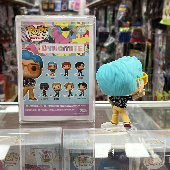 Funko Pop Rocks: BTS - Dynamite - RM Vinyl Figure #218