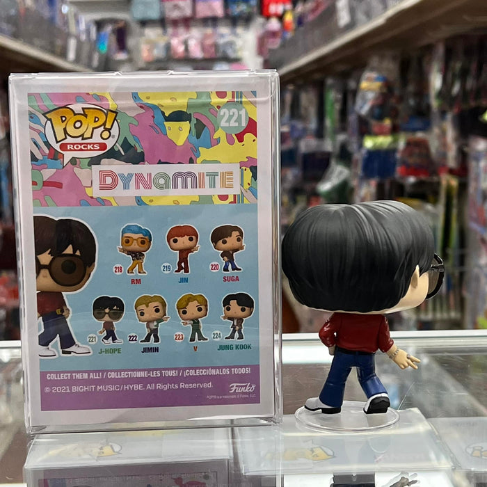 Funko Pop Rocks: BTS - Dynamite - J-HOPE Vinyl Figure #221