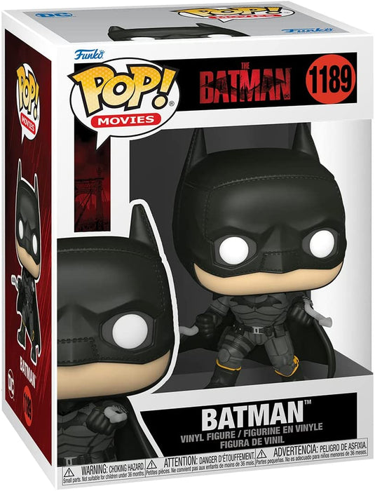 Funko Pop! Movies: The Batman - Batman, Battle Ready Pose Vinyl Figure