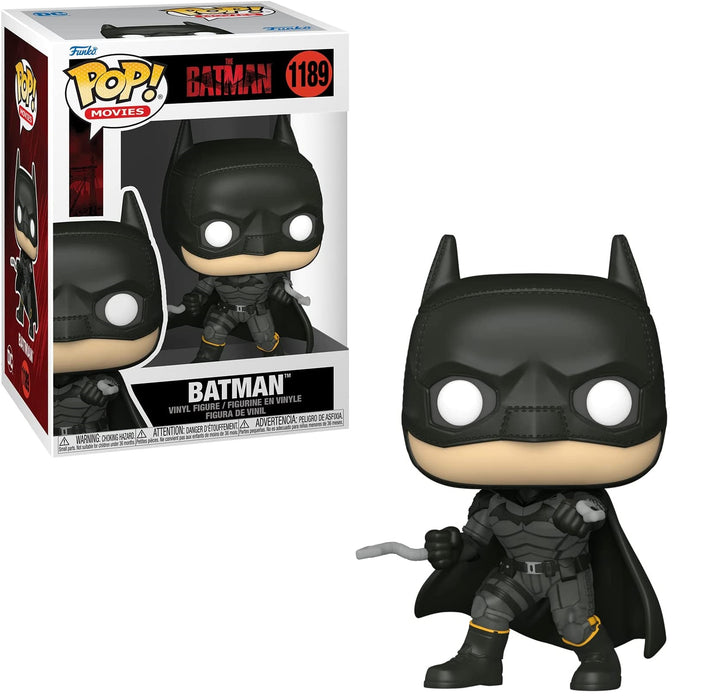 Funko Pop! Movies: The Batman - Batman, Battle Ready Pose Vinyl Figure
