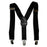 Kids Toddler Black Matching Set Suspender and Bow Tie