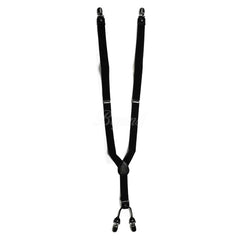 Black Suspender 4-clips