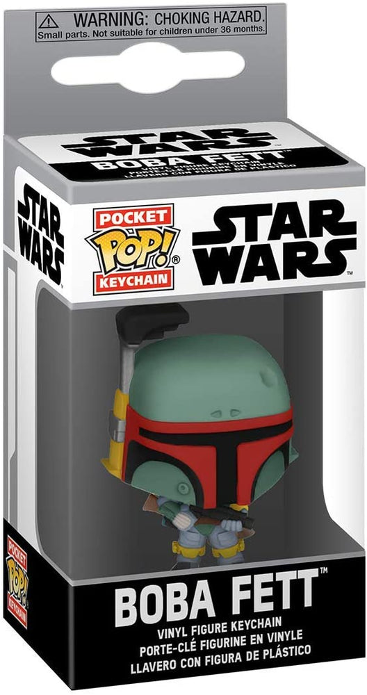 Funko Pop! Keychain: Star Wars BOBA-FETT Vinyl Figure Keychain