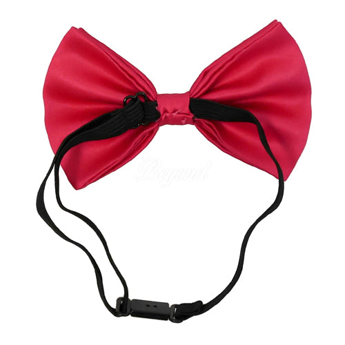 Hot Pink Matching Set Suspender and Bow Tie