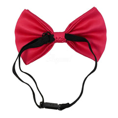 Hot Pink Matching Set Suspender and Bow Tie
