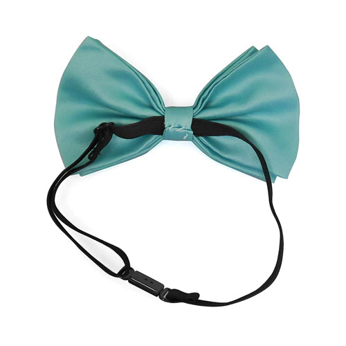 Mint Blue Matching Set Suspender and Bow Tie