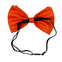 Orange Matching Set Suspender and Bow Tie