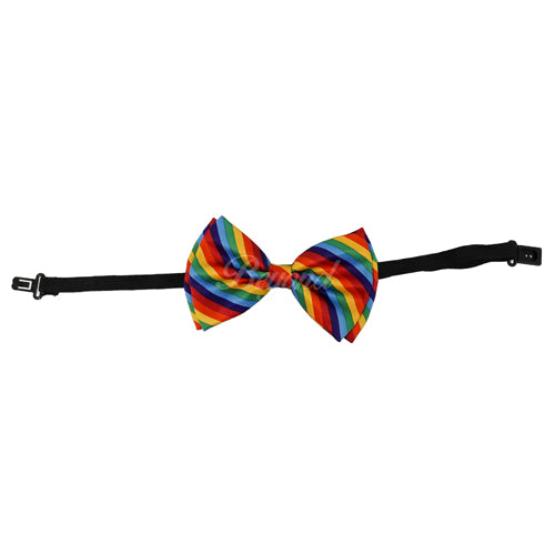 Rainbow Bow Tie