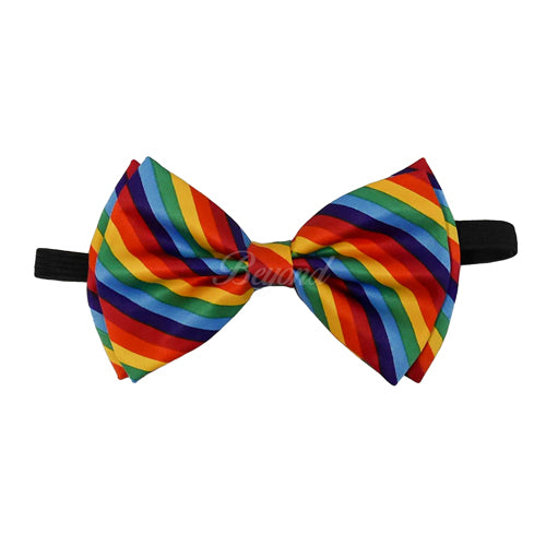 Rainbow Bow Tie