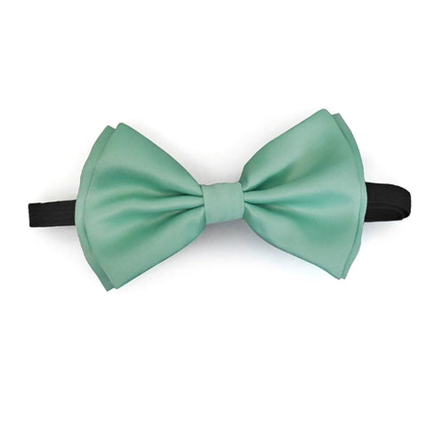 Mint Green Teal  Matching Set Suspender and Bow Tie