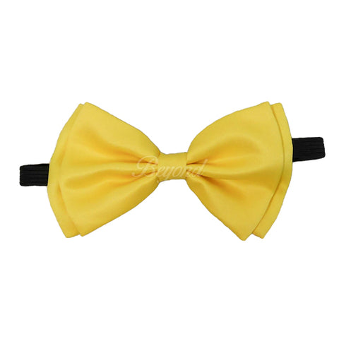 Yellow Matching Set Suspender and Bow Tie