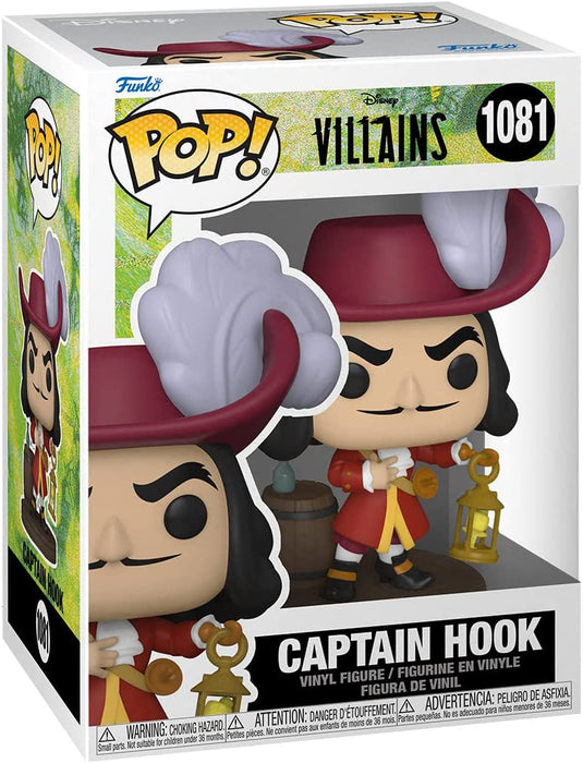 Funko Pop! Disney: Villains - Captain Hook Vinyl Figure #1081