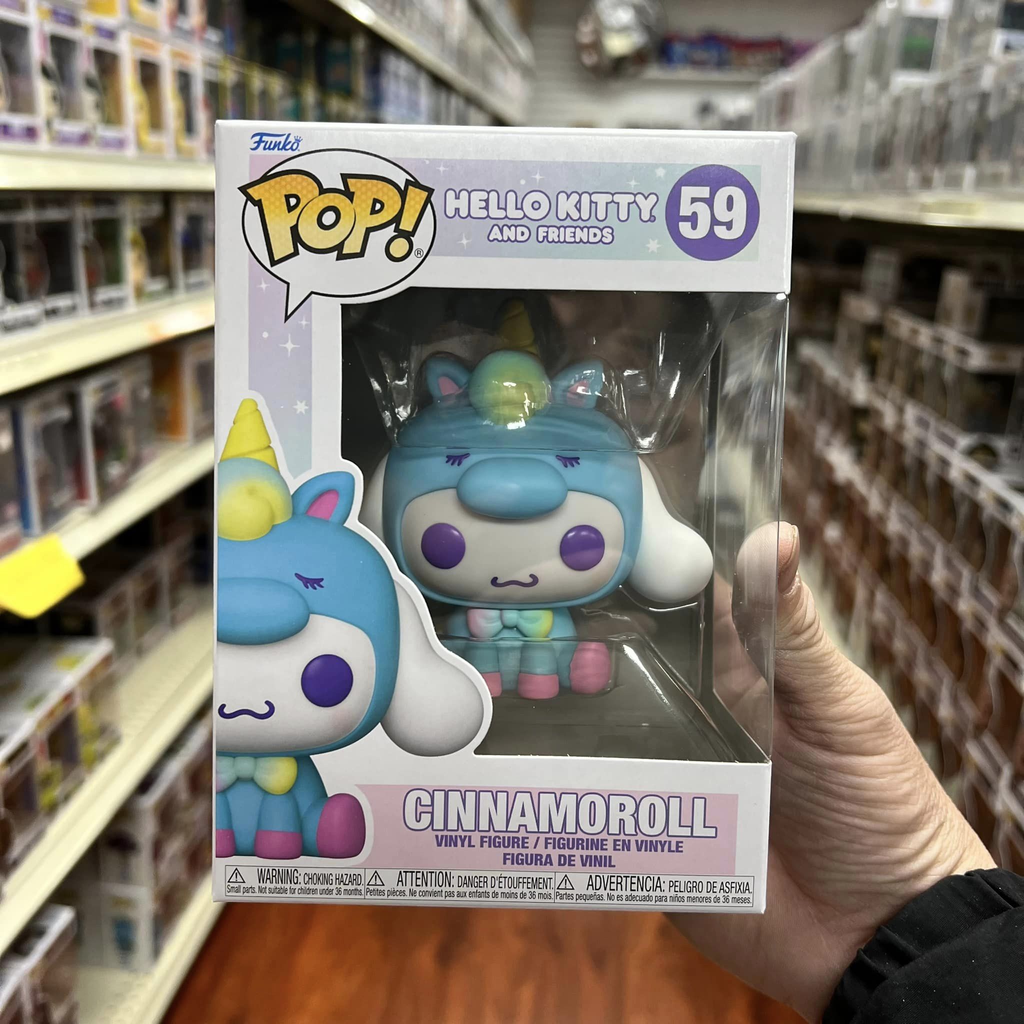 Funko Pop! Animation: Sanrio: Hello Kitty - CINNAMORROLL Unicorn Party Vinyl Figure