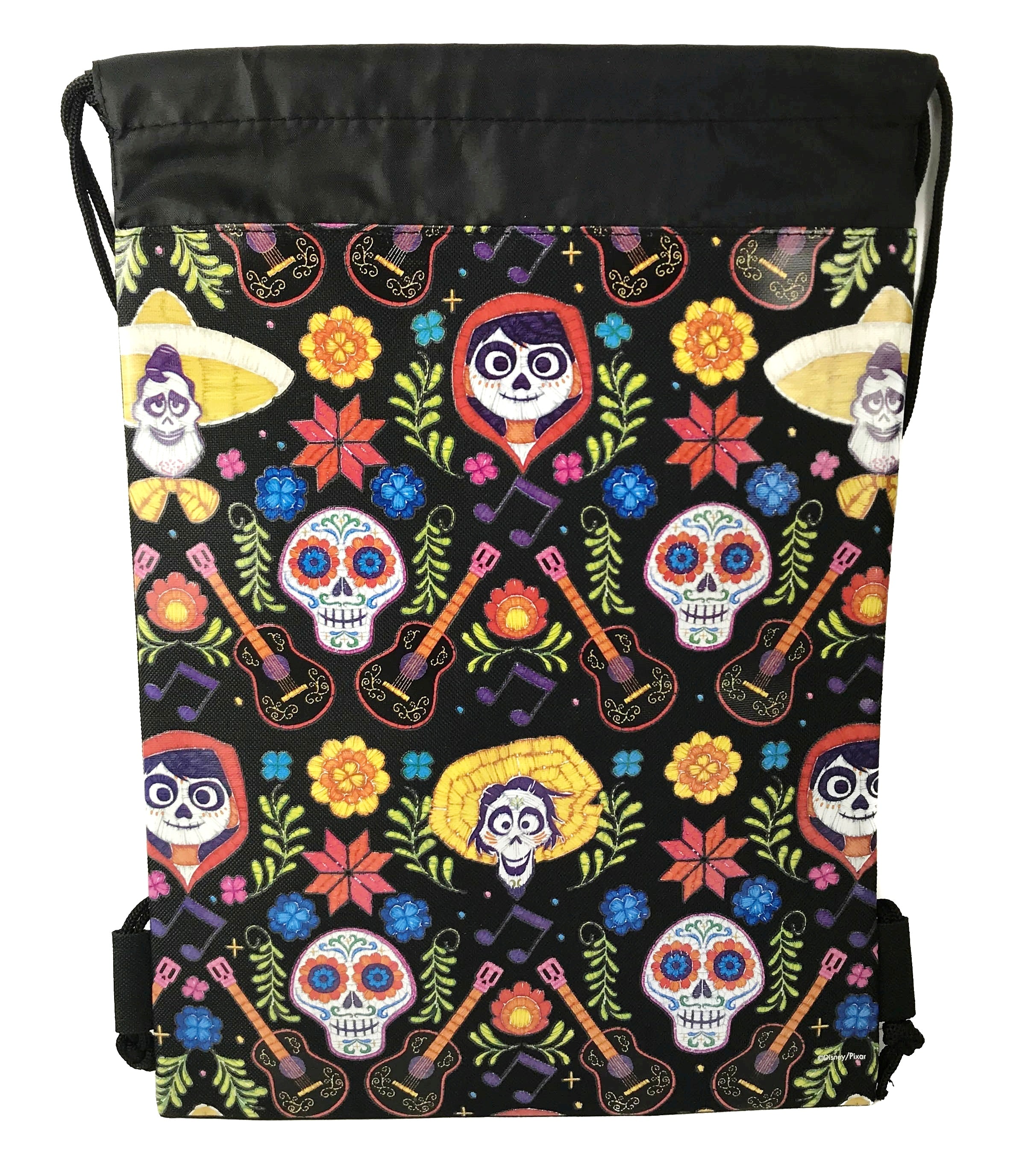 Disney Coco Miguel Drawstring Backpack Gym Tote Bags