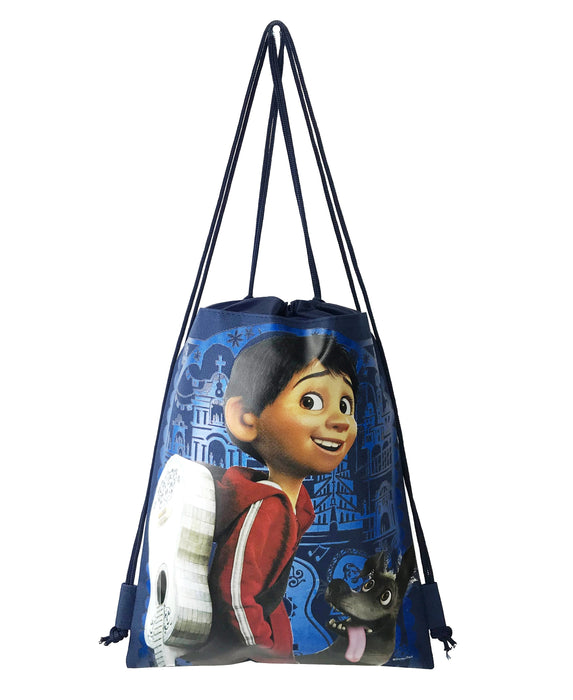 Disney Coco Miguel Drawstring Backpack Gym Tote Bags